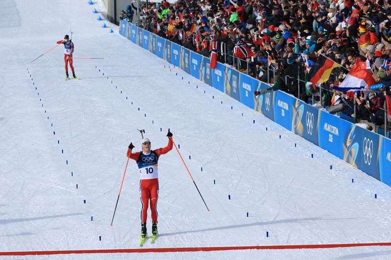 Biathlon. Olympic Winter Games Milano-Cortina 2026. Tommaso Giacomel - 20.02.2026