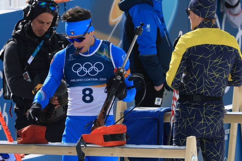 Biathlon. Olympic Winter Games Milano-Cortina 2026. Tommaso Giacomel - 20.02.2026