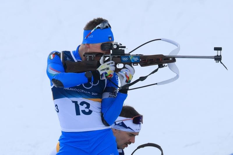 Biathlon. Olympic Winter Games Milano-Cortina 2026. Tommaso Giacomel - 20.02.2026