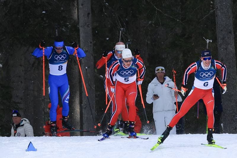 Biathlon. Olympic Winter Games Milano-Cortina 2026. Tommaso Giacomel - 20.02.2026