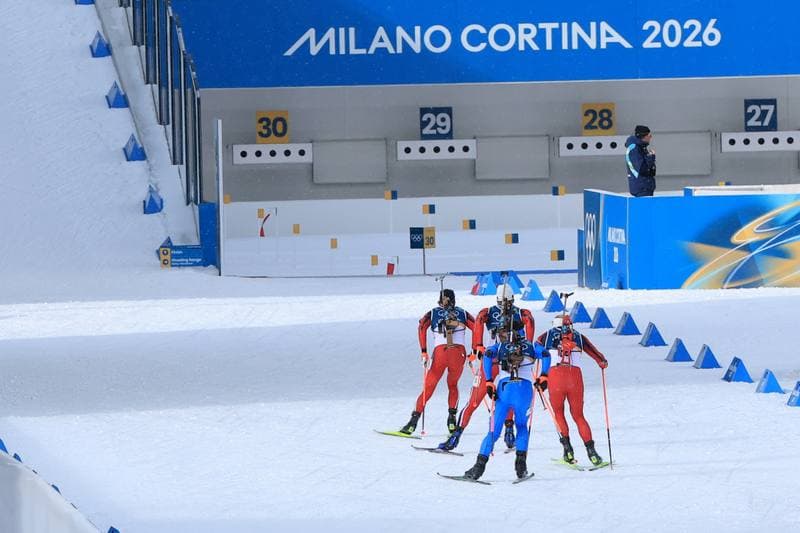 Biathlon. Olympic Winter Games Milano-Cortina 2026. Tommaso Giacomel - 20.02.2026