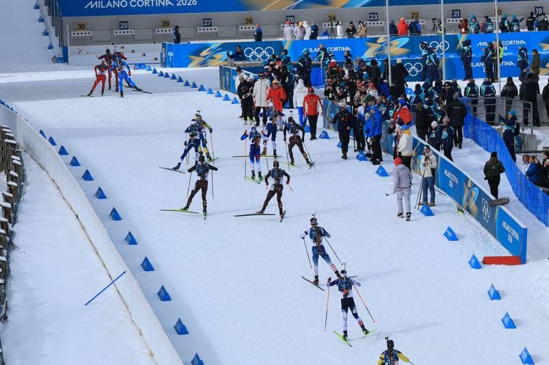 Biathlon. Olympic Winter Games Milano-Cortina 2026. Tommaso Giacomel - 20.02.2026