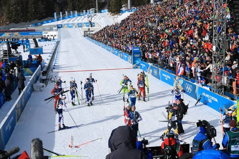 Biathlon. Olympic Winter Games Milano-Cortina 2026. Tommaso Giacomel - 20.02.2026