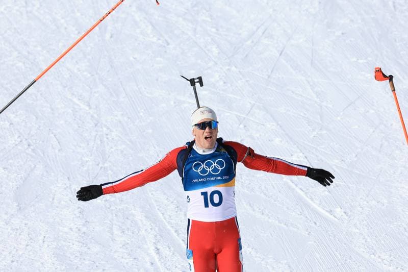 Biathlon. Olympic Winter Games Milano-Cortina 2026. Tommaso Giacomel - 20.02.2026