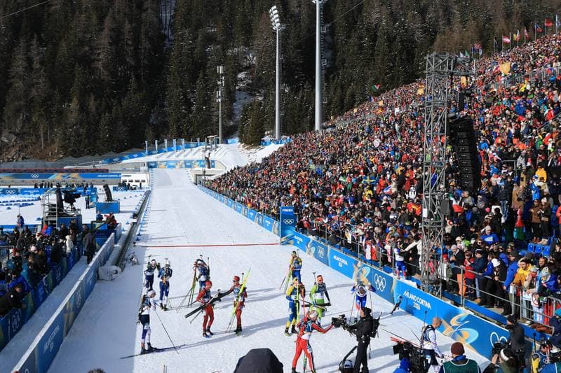 Biathlon. Olympic Winter Games Milano-Cortina 2026. Tommaso Giacomel - 20.02.2026