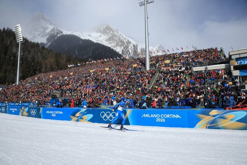 Biathlon. Olympic Winter Games Milano-Cortina 2026. Tommaso Giacomel - 20.02.2026