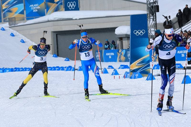 Biathlon. Olympic Winter Games Milano-Cortina 2026. Tommaso Giacomel - 20.02.2026