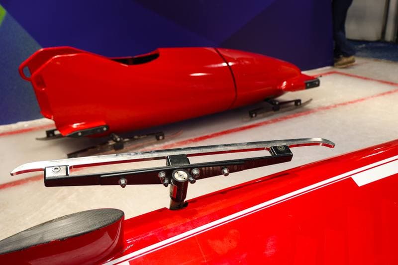 Bobsleigh. XXV Olympic Winter Games. Official Training. 19.02.2026