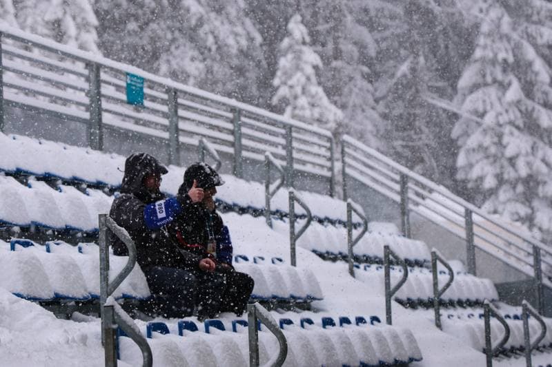 Bobsleigh. XXV Olympic Winter Games. Official Training. 19.02.2026