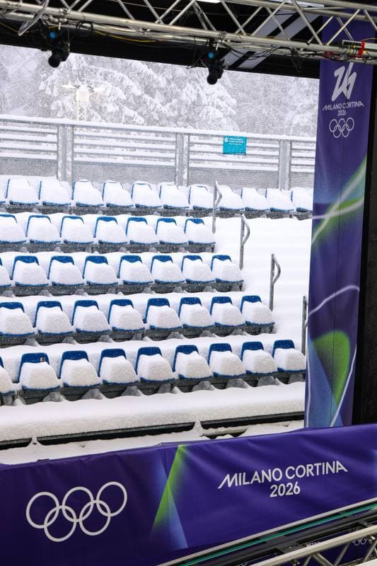 Bobsleigh. XXV Olympic Winter Games. Official Training. 19.02.2026