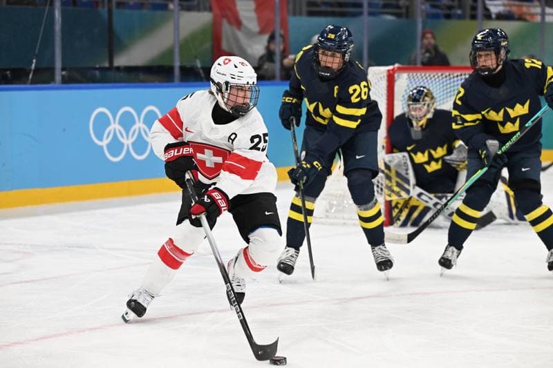 Ice Hockey. Olympic Winter Games Milano-Cortina 2026. Switzerland - Sweden. 19.02.2026