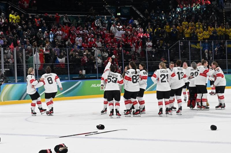 Ice Hockey. Olympic Winter Games Milano-Cortina 2026. Switzerland - Sweden. 19.02.2026