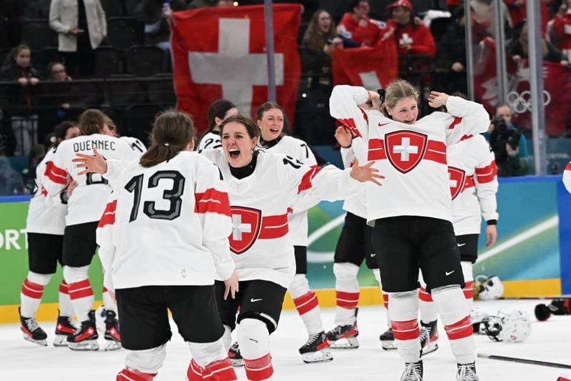 Ice Hockey. Olympic Winter Games Milano-Cortina 2026. Switzerland - Sweden. 19.02.2026