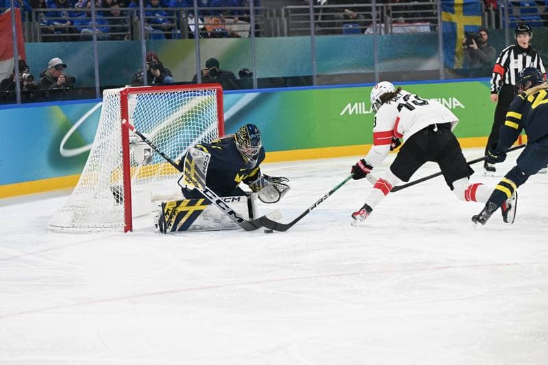 Ice Hockey. Olympic Winter Games Milano-Cortina 2026. Switzerland - Sweden. 19.02.2026