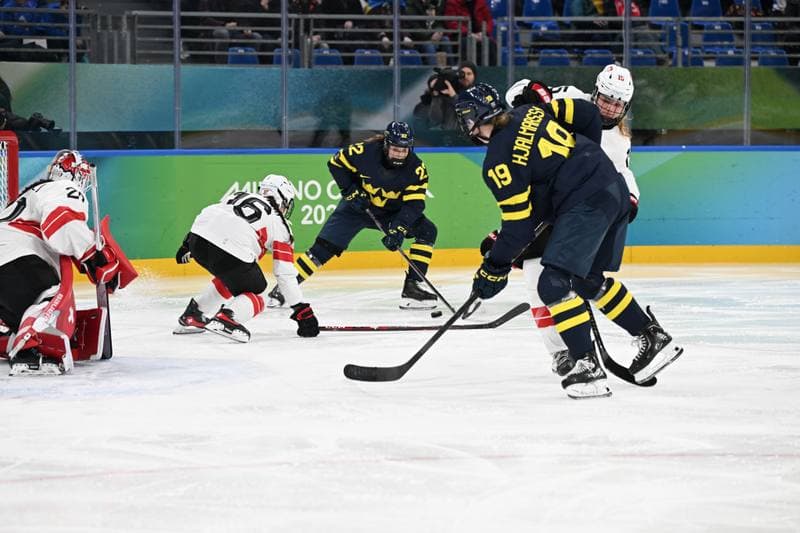 Ice Hockey. Olympic Winter Games Milano-Cortina 2026. Switzerland - Sweden. 19.02.2026