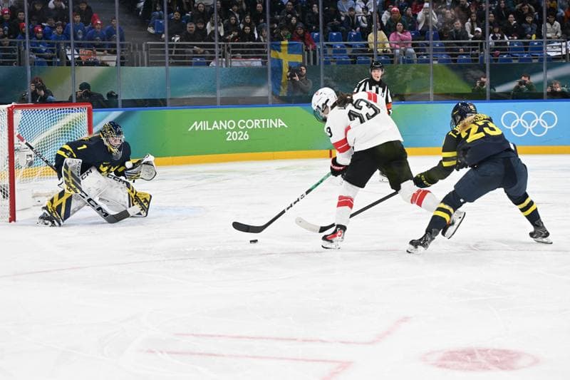 Ice Hockey. Olympic Winter Games Milano-Cortina 2026. Switzerland - Sweden. 19.02.2026