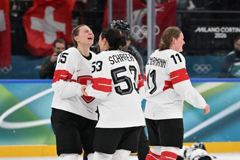 Ice Hockey. Olympic Winter Games Milano-Cortina 2026. Switzerland - Sweden. 19.02.2026