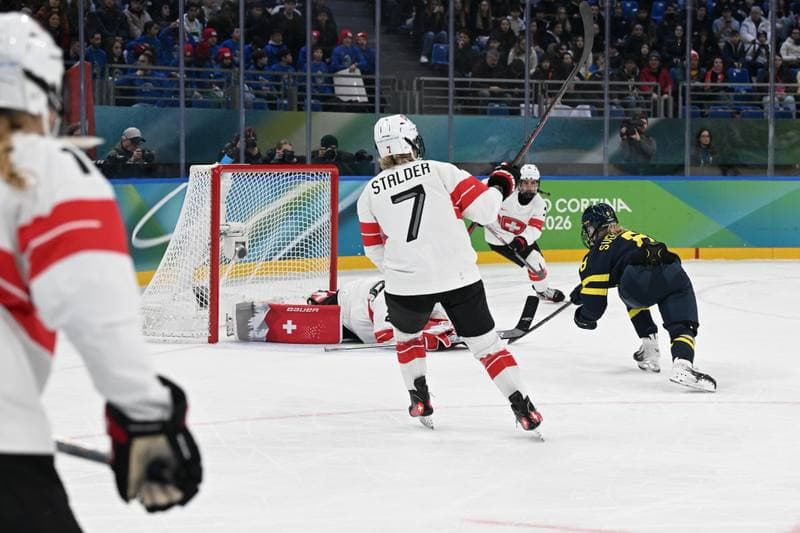 Ice Hockey. Olympic Winter Games Milano-Cortina 2026. Switzerland - Sweden. 19.02.2026