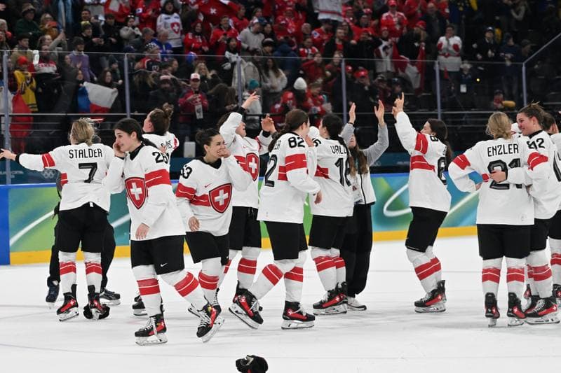 Ice Hockey. Olympic Winter Games Milano-Cortina 2026. Switzerland - Sweden. 19.02.2026