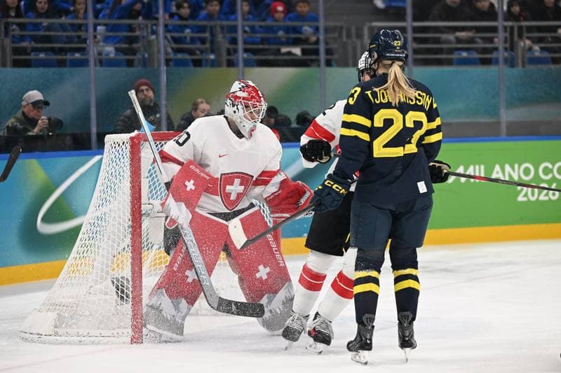 Ice Hockey. Olympic Winter Games Milano-Cortina 2026. Switzerland - Sweden. 19.02.2026