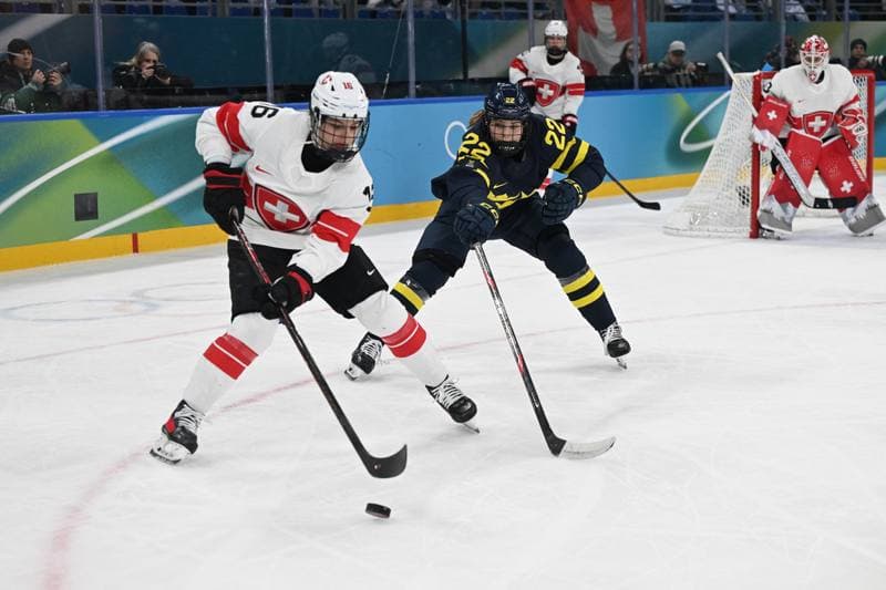 Ice Hockey. Olympic Winter Games Milano-Cortina 2026. Switzerland - Sweden. 19.02.2026