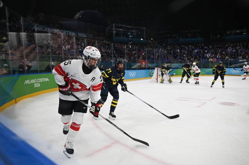 Ice Hockey. Olympic Winter Games Milano-Cortina 2026. Switzerland - Sweden. 19.02.2026