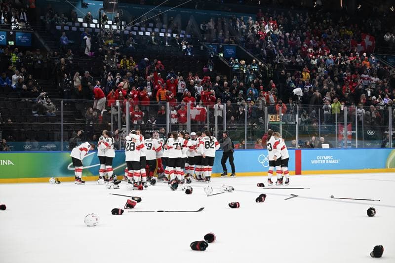 Ice Hockey. Olympic Winter Games Milano-Cortina 2026. Switzerland - Sweden. 19.02.2026