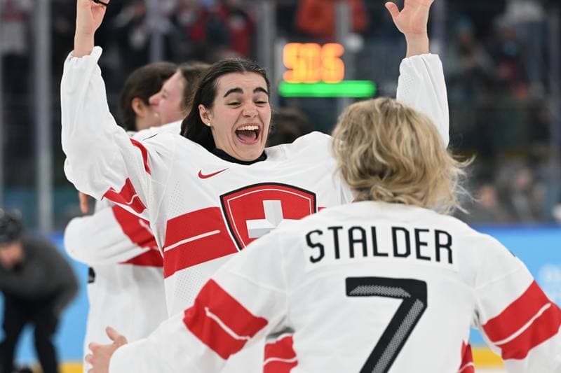 Ice Hockey. Olympic Winter Games Milano-Cortina 2026. Switzerland - Sweden. 19.02.2026