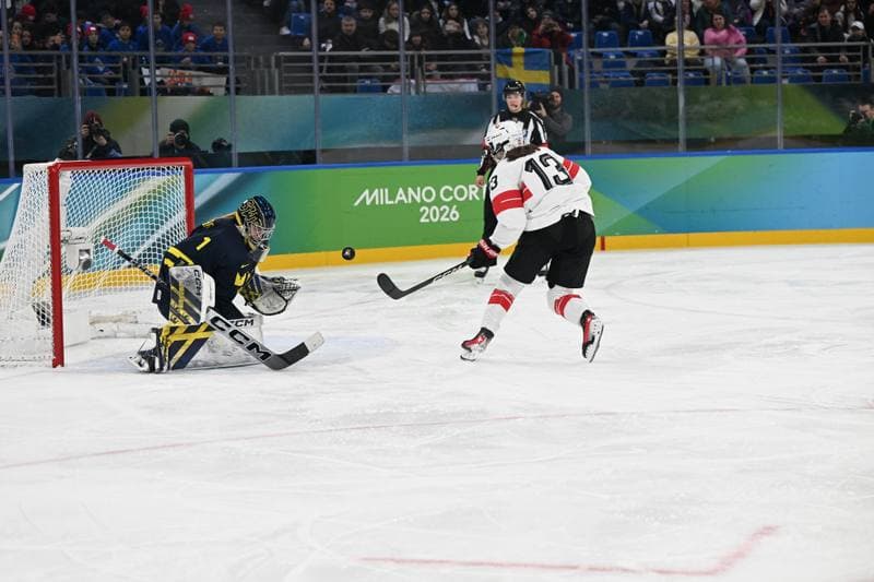Ice Hockey. Olympic Winter Games Milano-Cortina 2026. Switzerland - Sweden. 19.02.2026