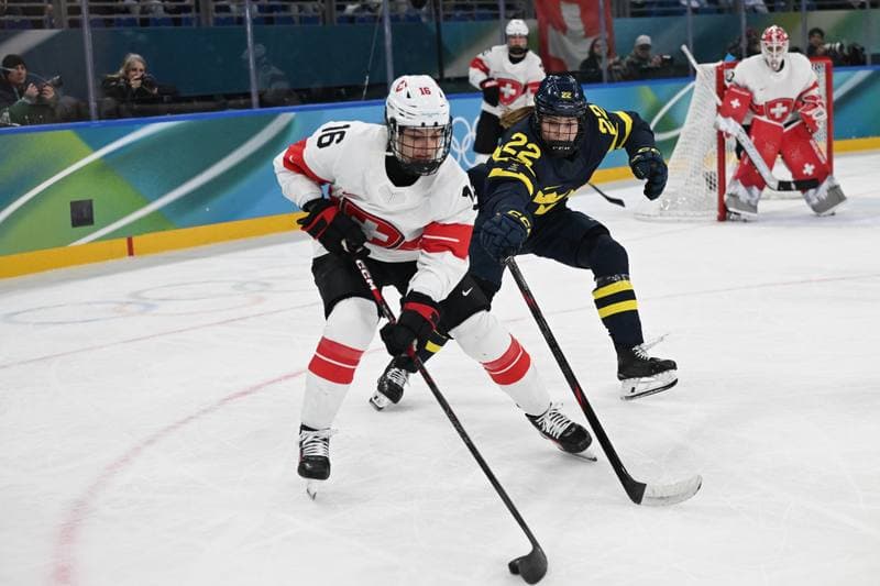 Ice Hockey. Olympic Winter Games Milano-Cortina 2026. Switzerland - Sweden. 19.02.2026