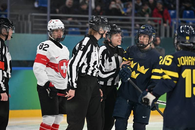 Ice Hockey. Olympic Winter Games Milano-Cortina 2026. Switzerland - Sweden. 19.02.2026