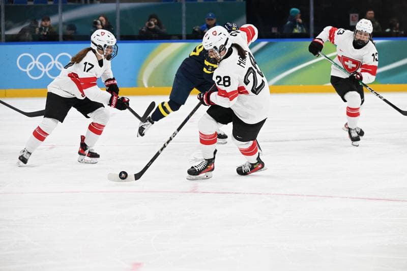 Ice Hockey. Olympic Winter Games Milano-Cortina 2026. Switzerland - Sweden. 19.02.2026