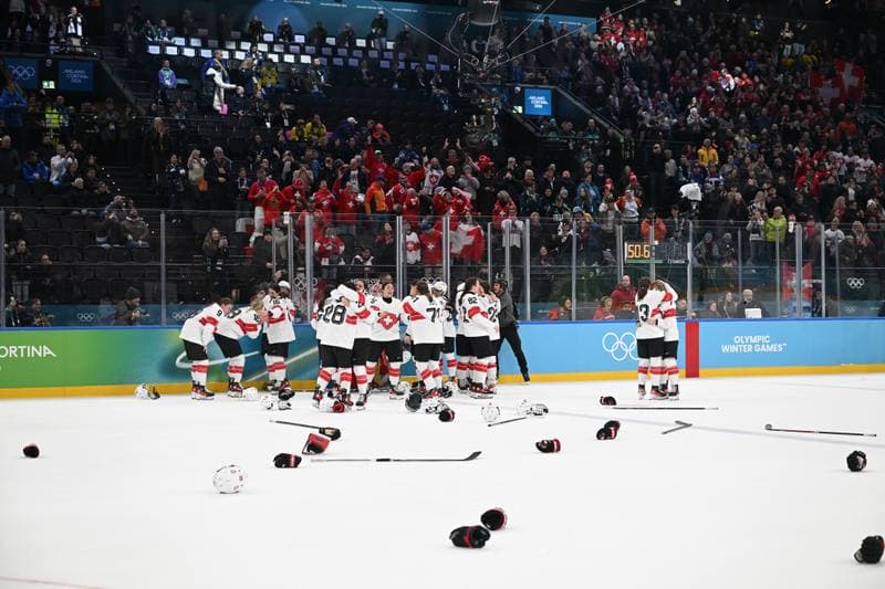 Ice Hockey. Olympic Winter Games Milano-Cortina 2026. Switzerland - Sweden. 19.02.2026