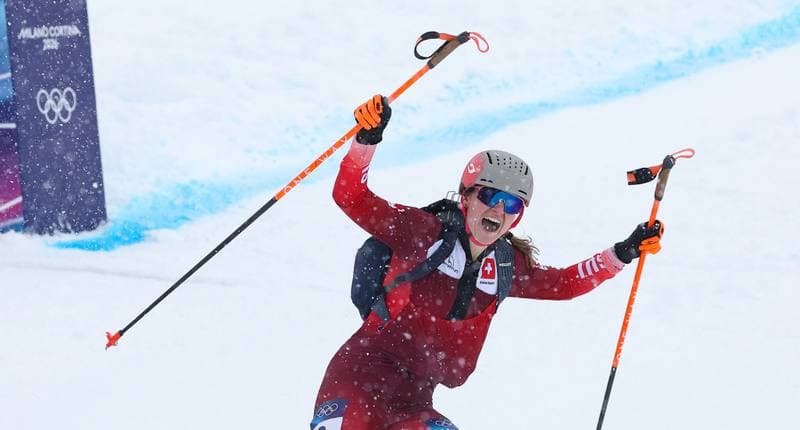 Ski Mountaineering. Olympic Winter Games Milano-Cortina 2026. Woman's Sprint. 19.02.2026