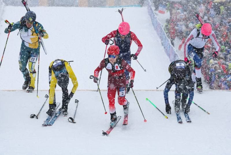 Ski Mountaineering. Olympic Winter Games Milano-Cortina 2026. Woman's Sprint. 19.02.2026