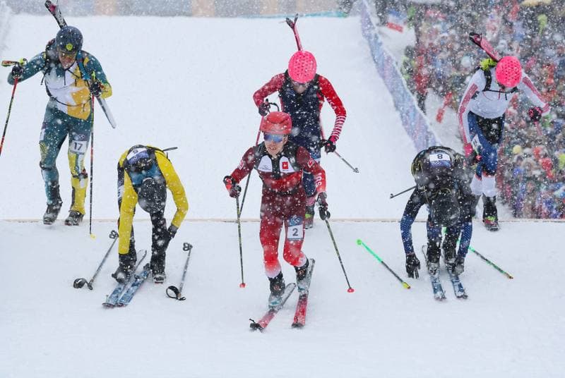 Ski Mountaineering. Olympic Winter Games Milano-Cortina 2026. Woman's Sprint. 19.02.2026