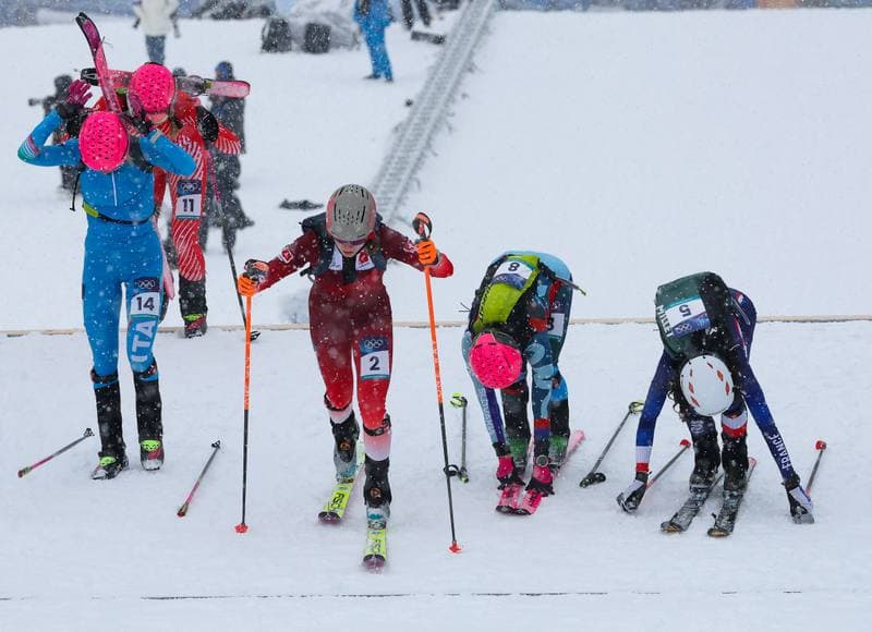 Ski Mountaineering. Olympic Winter Games Milano-Cortina 2026. Woman's Sprint. 19.02.2026