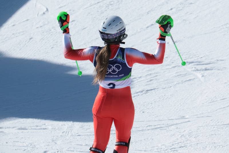 Alpine Skiing. Olympic Winter Games Milano-Cortina 2026. Run 2. 18.02.2026