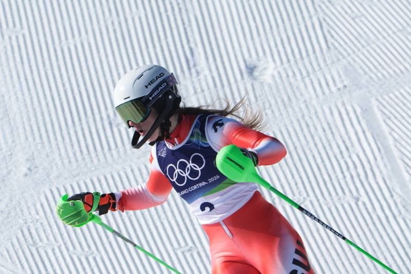 Alpine Skiing. Olympic Winter Games Milano-Cortina 2026. Run 2. 18.02.2026