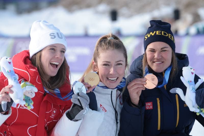 Alpine Skiing. Olympic Winter Games Milano-Cortina 2026. Run 2. 18.02.2026