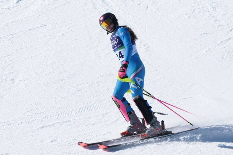 Alpine Skiing. Olympic Winter Games Milano-Cortina 2026. Run 2. 18.02.2026