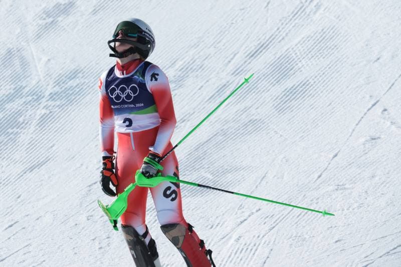 Alpine Skiing. Olympic Winter Games Milano-Cortina 2026. Run 2. 18.02.2026