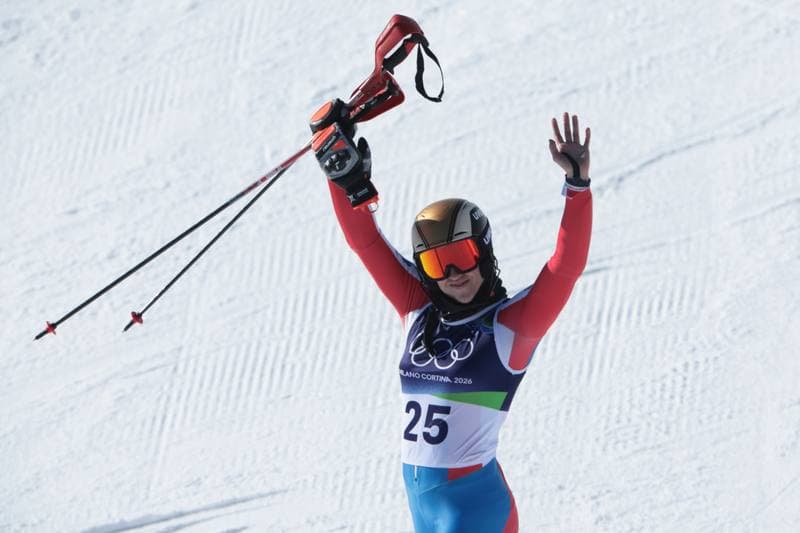 Alpine Skiing. Olympic Winter Games Milano-Cortina 2026. Run 2. 18.02.2026