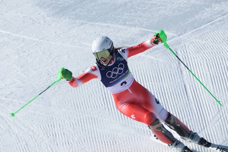 Alpine Skiing. Olympic Winter Games Milano-Cortina 2026. Run 2. 18.02.2026