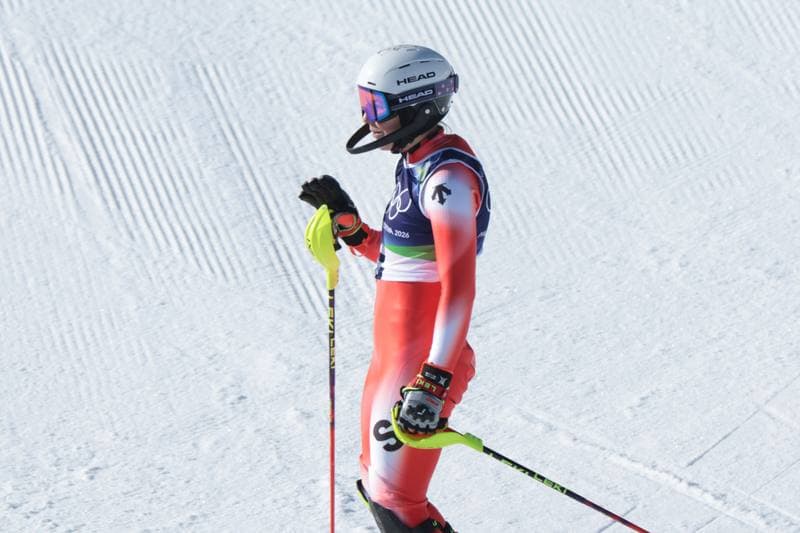 Alpine Skiing. Olympic Winter Games Milano-Cortina 2026. Run 2. 18.02.2026