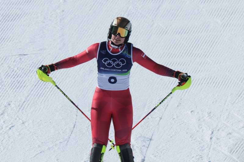 Alpine Skiing. Olympic Winter Games Milano-Cortina 2026. Run 2. 18.02.2026