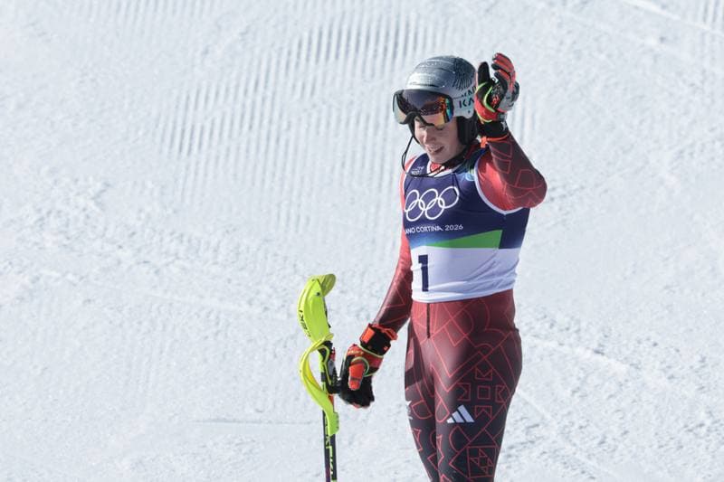 Alpine Skiing. Olympic Winter Games Milano-Cortina 2026. Run 2. 18.02.2026