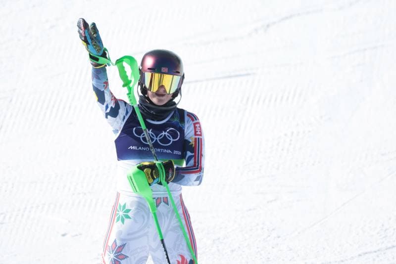 Alpine Skiing. Olympic Winter Games Milano-Cortina 2026. Run 2. 18.02.2026