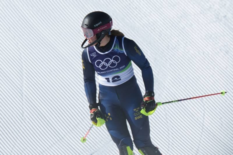 Alpine Skiing. Olympic Winter Games Milano-Cortina 2026. Run 2. 18.02.2026