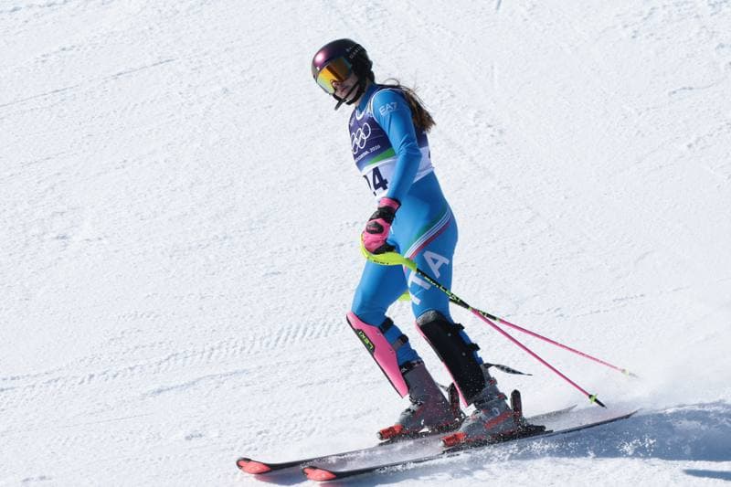 Alpine Skiing. Olympic Winter Games Milano-Cortina 2026. Run 2. 18.02.2026